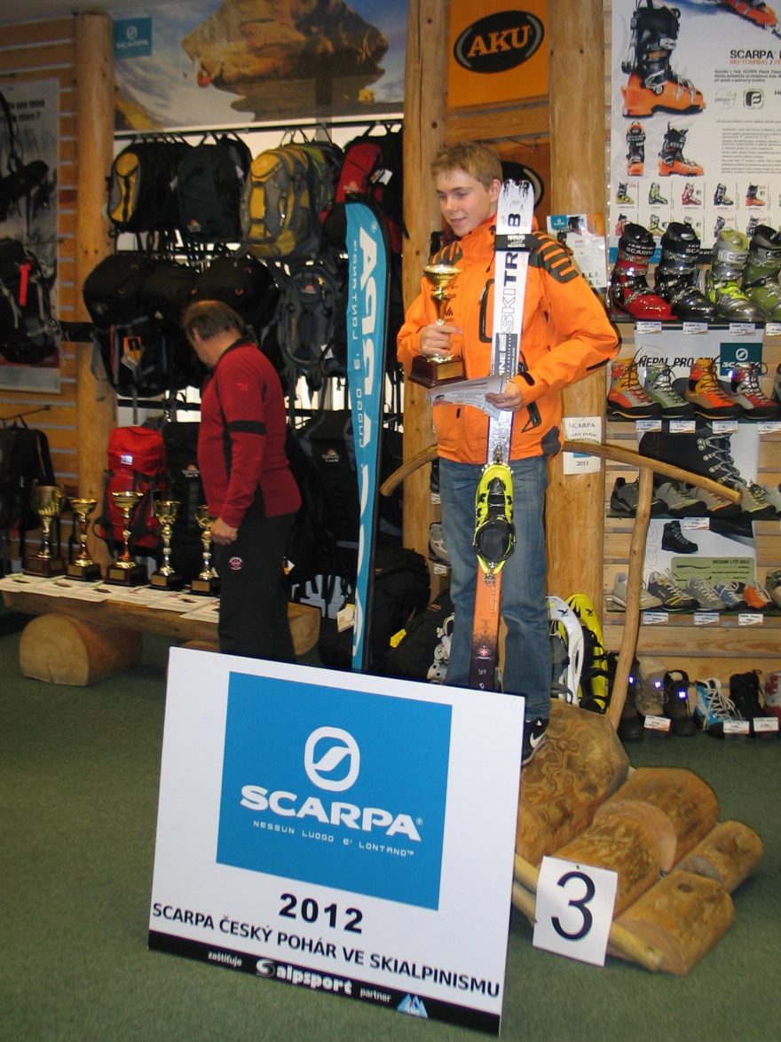 Dominik Sádlo, Vyhlášení výsledků Českého poháru ve skialpinismu