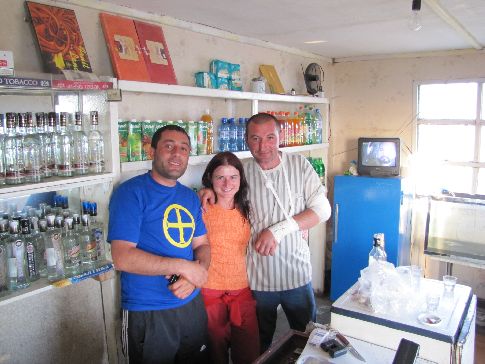 Arménie, Aregunský hřeben, v obchůdku