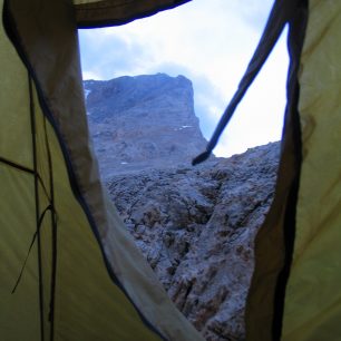 Pohled ze stanu, Ala daglari, Turecko