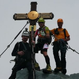 Rakousko, Grossglockner, Dan Polman, vrcholovka