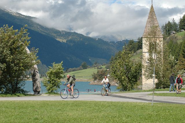 Malebná alpská krajina