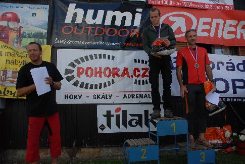 Yes!enický marathon, vyhlašování výsledků