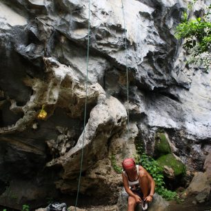 Lézt se dá i na ostrově Cat Ba
