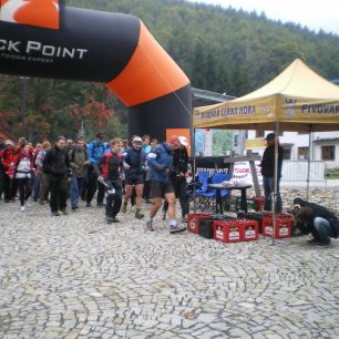 Start, Beer treking, Kouty nad Desnou, Jeseníky