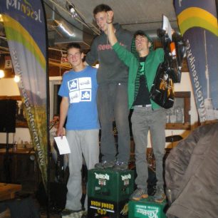 Stupně vítězů, Beer treking, Kouty nad Desnou, Jeseníky