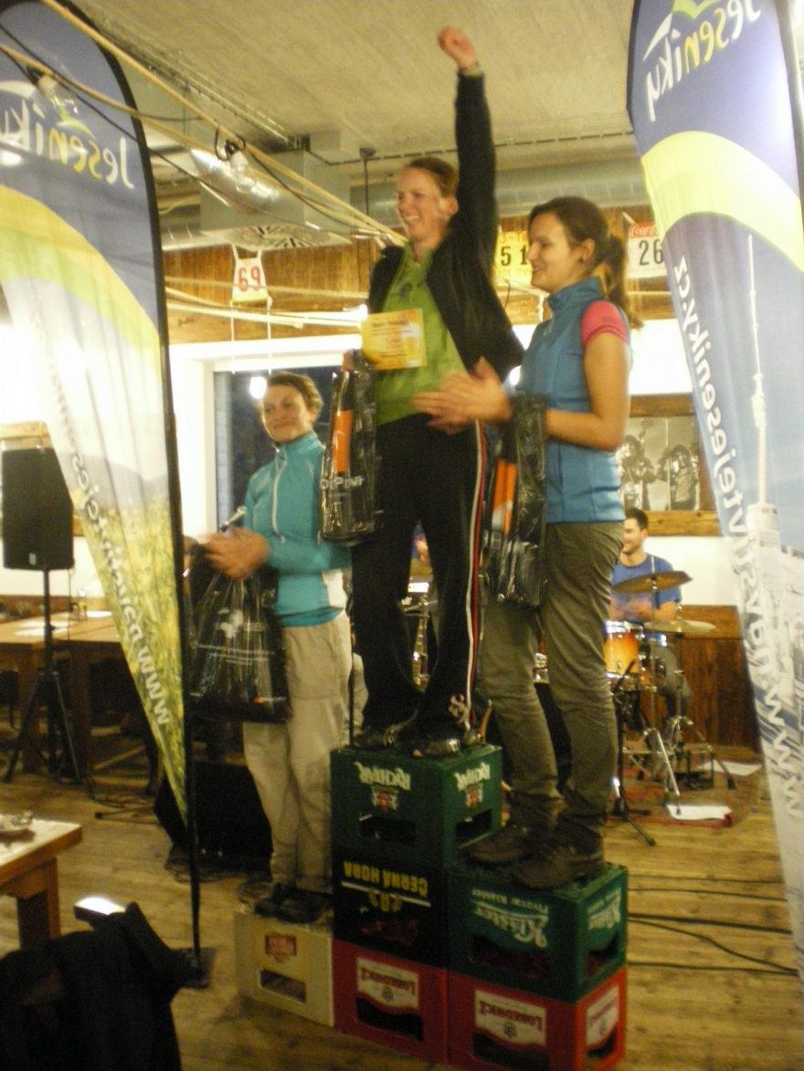 Stupně vítězů, Beer treking, Kouty nad Desnou, Jeseníky