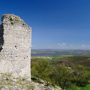 Sirotčí hrádek, další zřícenina Pálavy