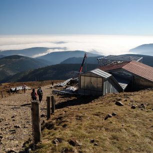 Z vrcholu Sněžky