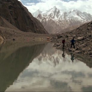 Idylická krajina Karákoramu