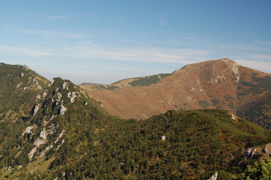 Hlavní hřeben Malé Fatry