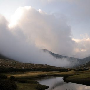 Podzimní večery na GR20 jsou mlhavé!