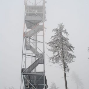 Rozhledna je moc pěkná!