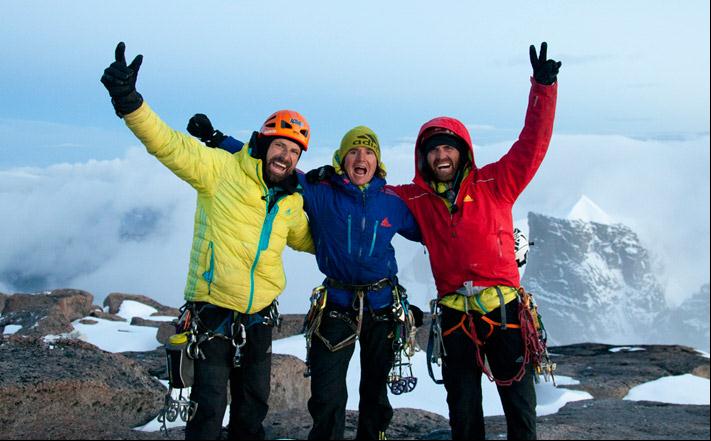 Úspěšné trio na vrcholu