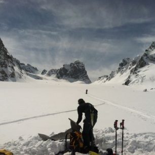 Při cestě do sedla