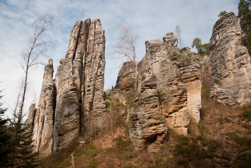 Prachovské skály od Točenice
