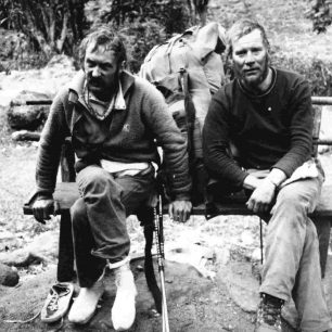 Kukuczka a Wielicki (vlevo), foto: Krzysztof Wieliecki archív