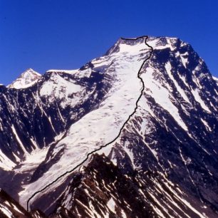 Výstupová cesta na Noshaq