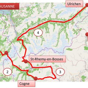 Trasa "Super Alp 2013"