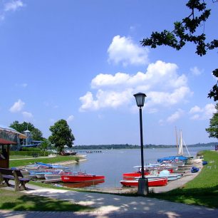 Německo, Chiemské jezero, Prien