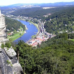 Německo, Labská cyklostezka, Königstein