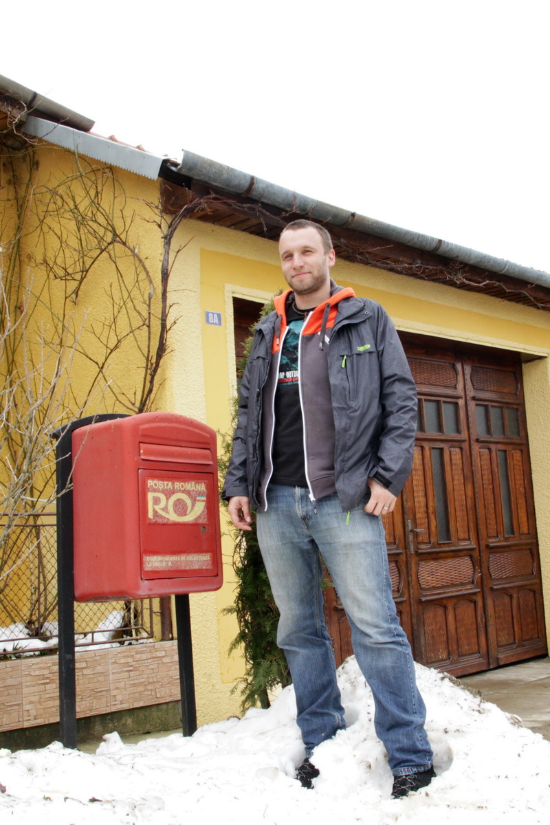 Rumunská poštovní schránka