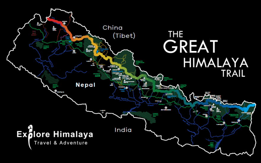 Trasa Great Himalay Trail