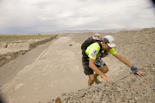 Philippe Gatta při závodě