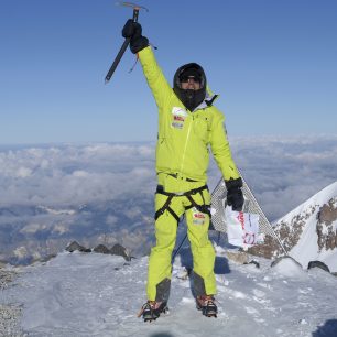 Juraj Práger na vrcholu Elbrusu