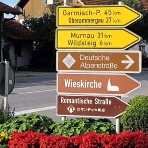 Romantische Strasse u Hohenswangau, Německo