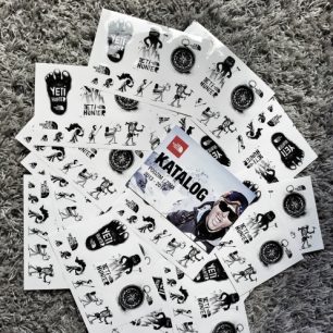 Samolepky z Yeti edice