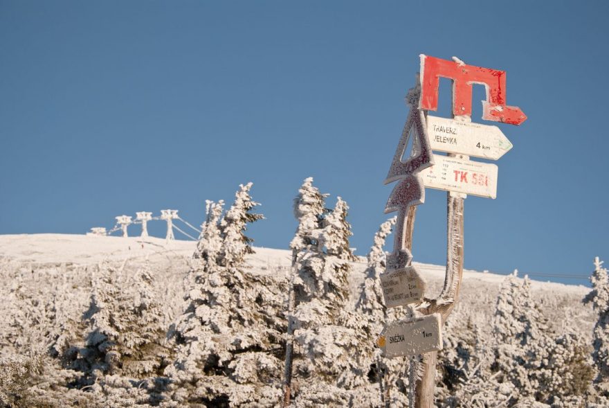 Krkonošské turistické značení