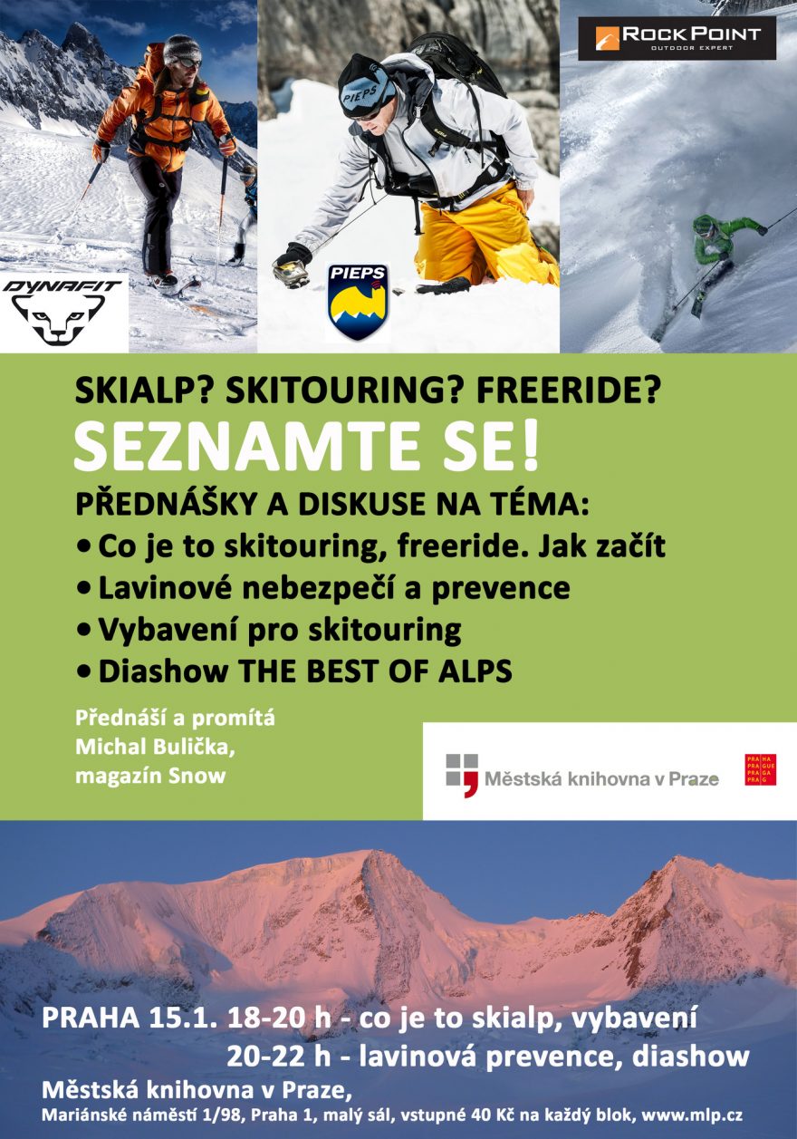 Skialpinismus? Skitouring? Freeride? Seznamte se!