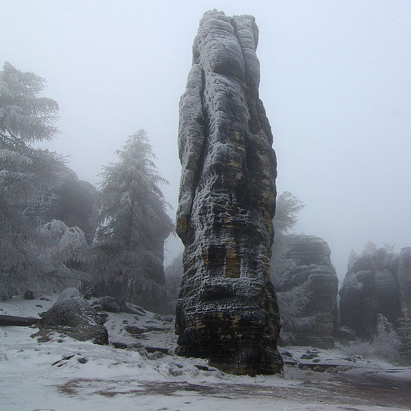 Skalní útvar Janusova hlava