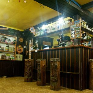 Interiér chaty Ostrý