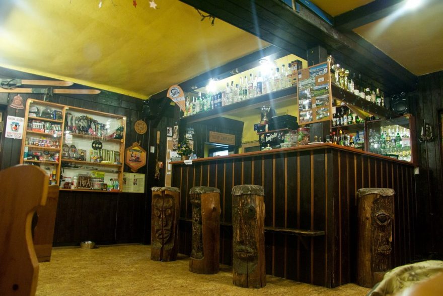 Interiér chaty Ostrý