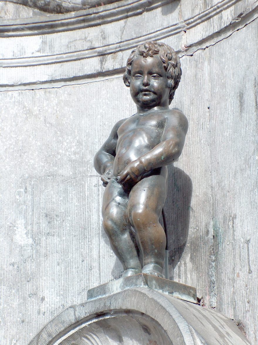 Bruselský čůrající chlapeček, foto: Walter Vermeir