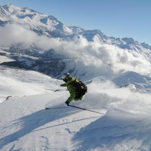 Lyžování v Disentis, Graubünden Ferien, Sedrun Disentis