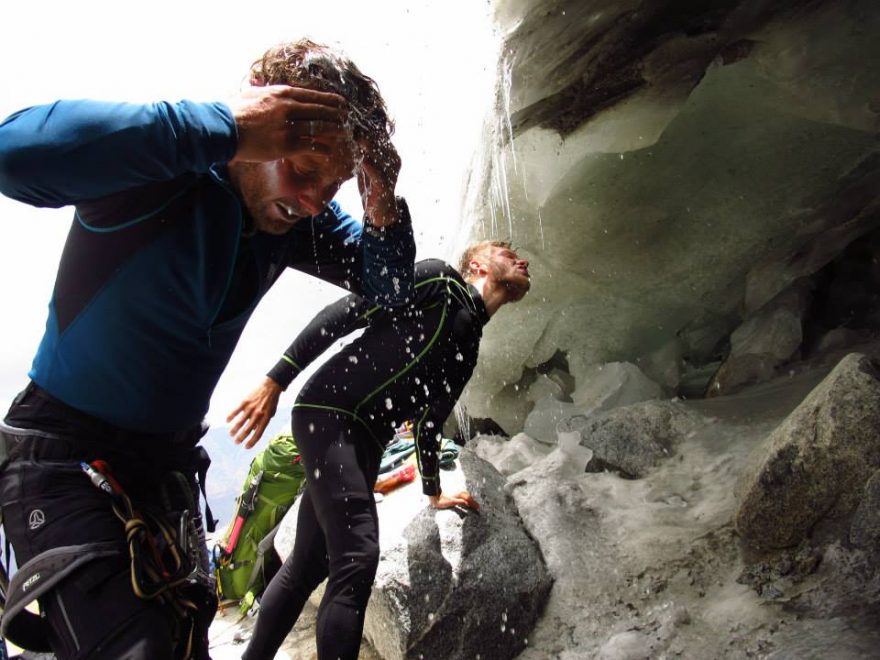 Ochlazení pod ledovcem (Huascarán)