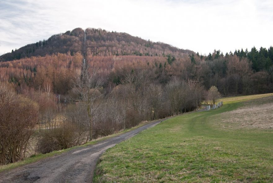 Milešovka od Bílky