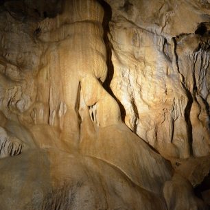 Krasová výzdoba jeskyně Na Pomezí
