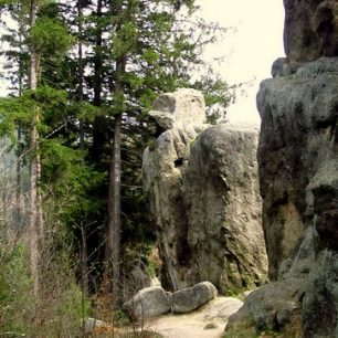 Piskovcové věžičky