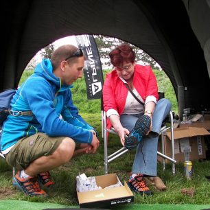 Testování obuvi Alpine Pro