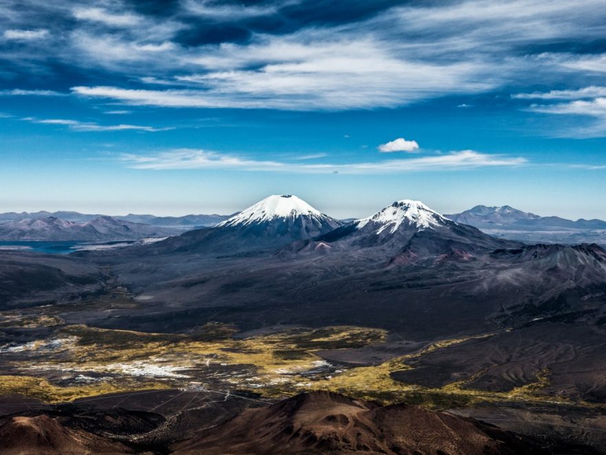 Největší poprsí světa - Parinacota a Pomerape