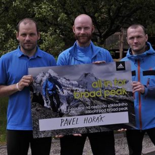 Zleva Libor Uher, Pavel Horák a Marek Novotný