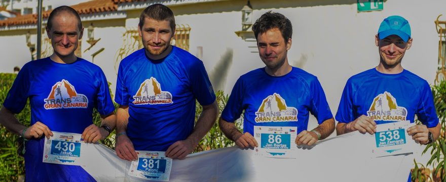 Česká běžecký výprava na Kanárských ostrovech