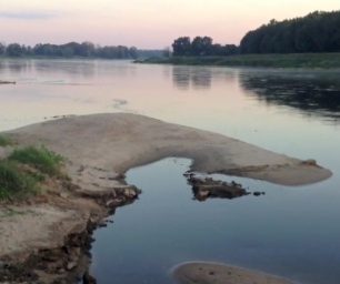 Písečná pláž i to nabízí řeka Odra