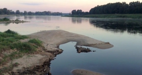 Písečná pláž i to nabízí řeka Odra