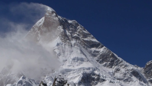 Severovýchodní stěna Masherbrum