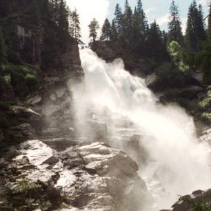 Vodopády Krimmler Wasserfälle