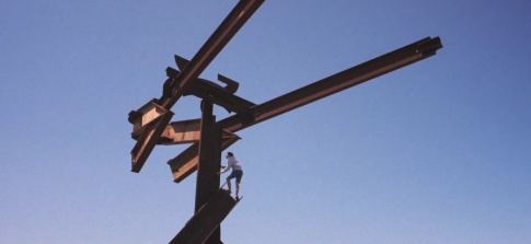 Lezení hned vedle Golden Gate